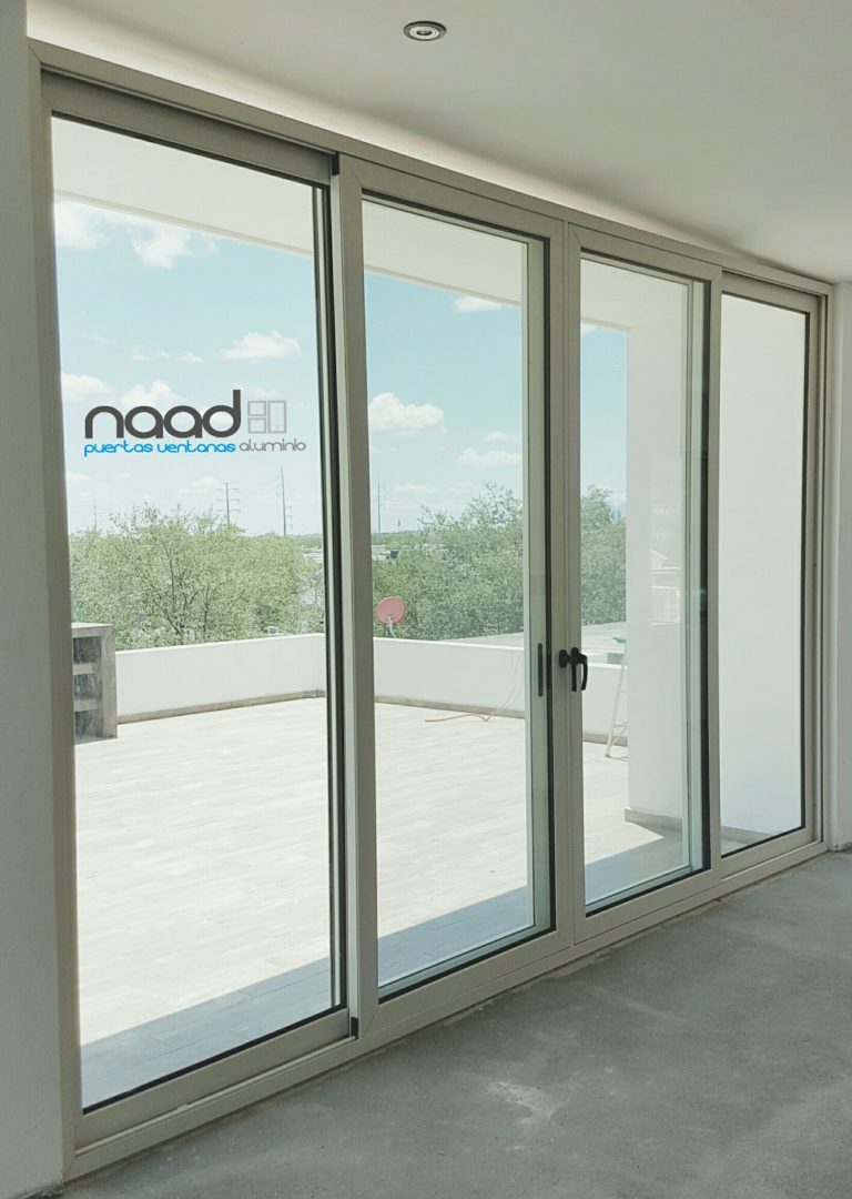 Puerta Corrediza De Aluminio Eurovent Premium Naad