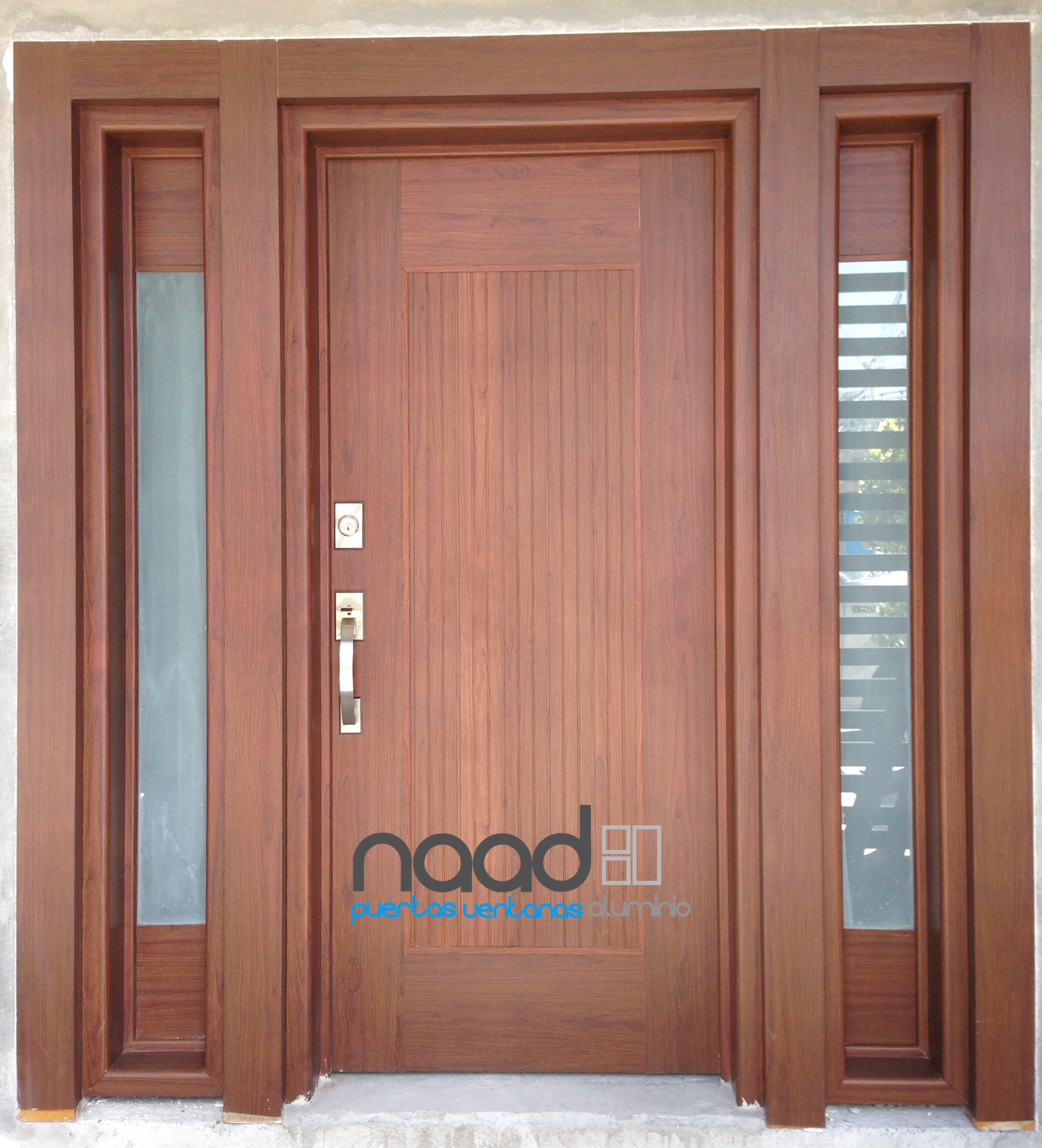 Persuasivo Tristemente Alegaciones puerta-aluminio-tono-madera – NAAD