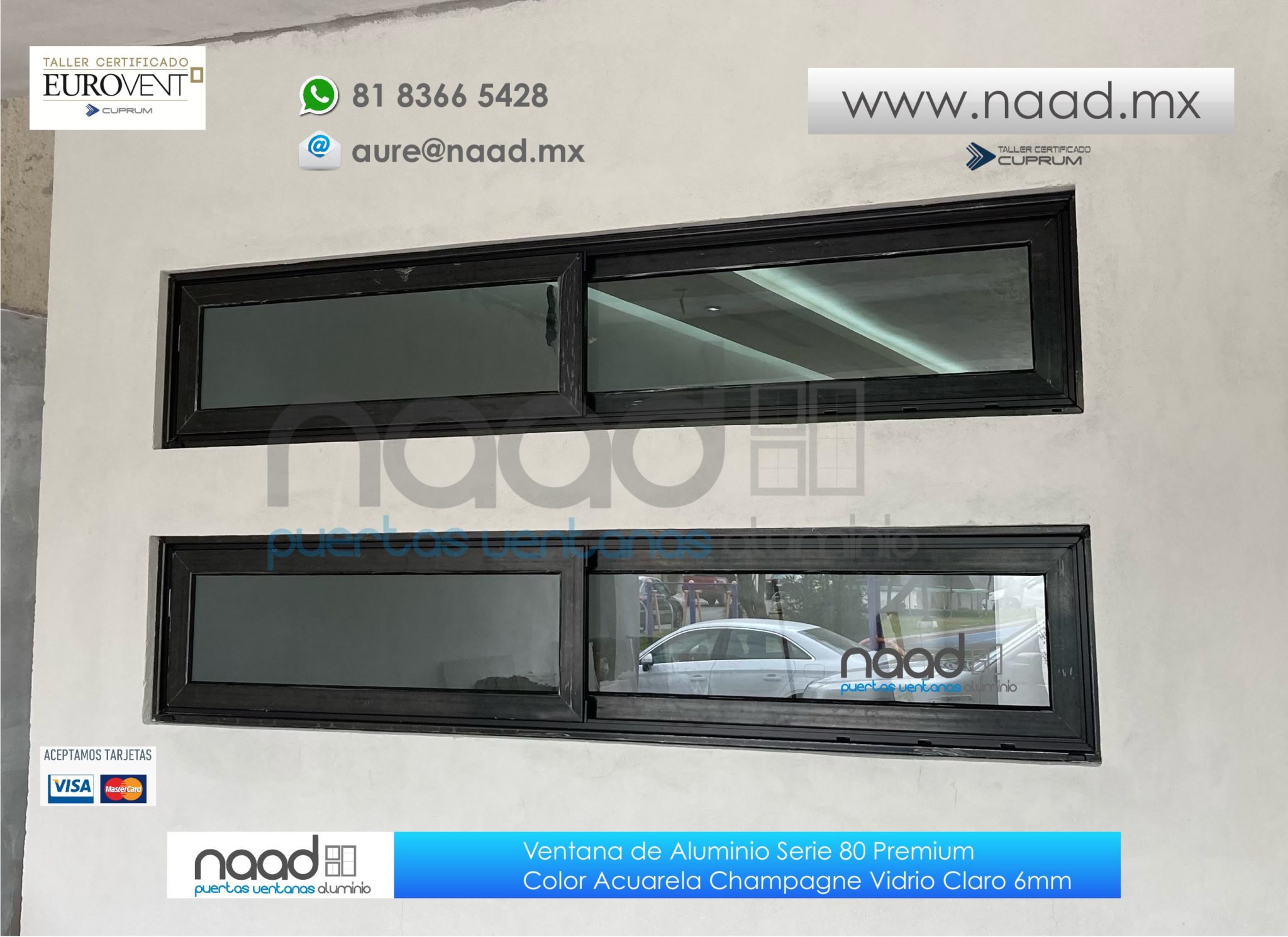 Ventana De Aluminio Corrediza Serie 80 – NAAD