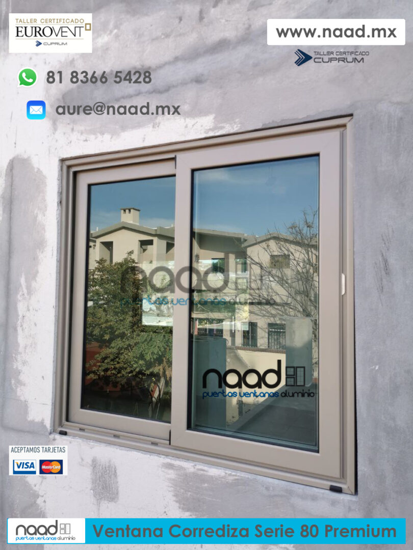 Ventana De Aluminio Serie Eurovent Premium Naad