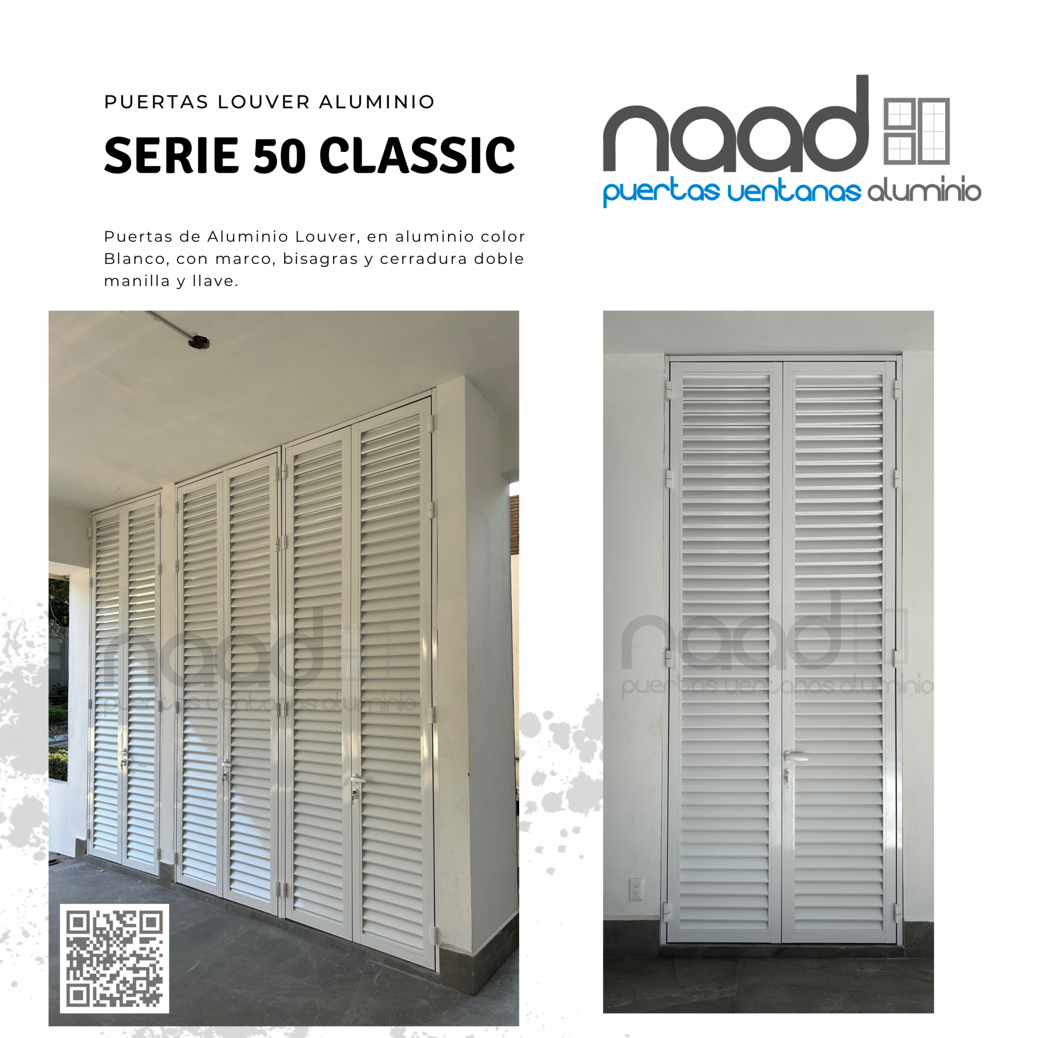 Puertas Louver Aluminio – NAAD